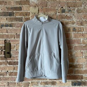 Lululemon LightGray Full-Zip Jacket